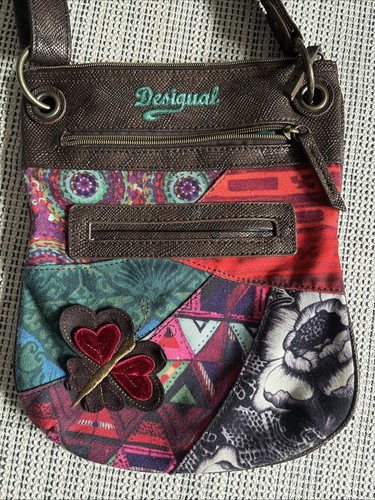 Desigual crossbody bag floral - desigual,