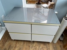 Set of two IKEA Malm Bedside