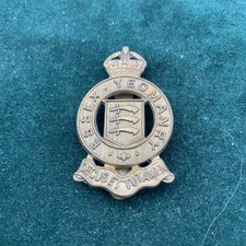 Essex Yeomanry Brass  Cap Badge. 