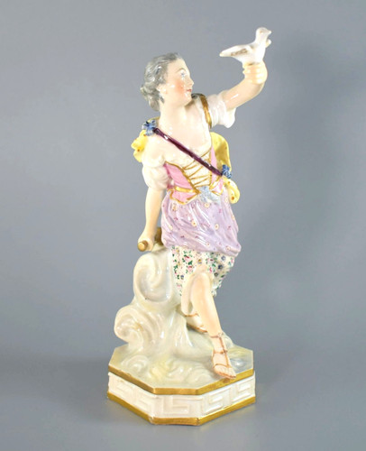 Antique meissen michel victor - antique,