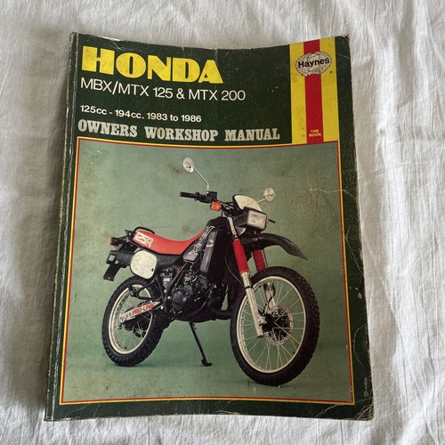 Haynes manual honda - manual,