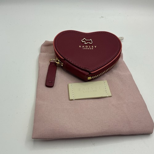 Radley london red heart shaped - radley,