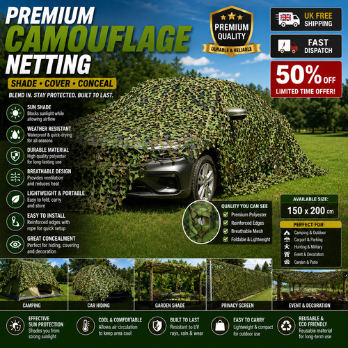 Large camouflage net - camouflage,