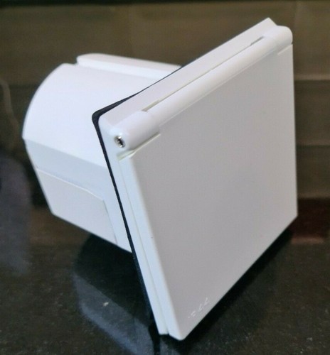 Flush mains hook inlet - mains, up