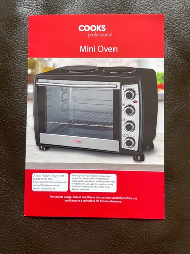 Instruction booklet for cooks - instruction,