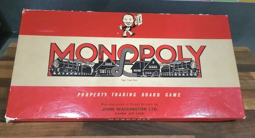 Vintage monopoly board game - vintage,