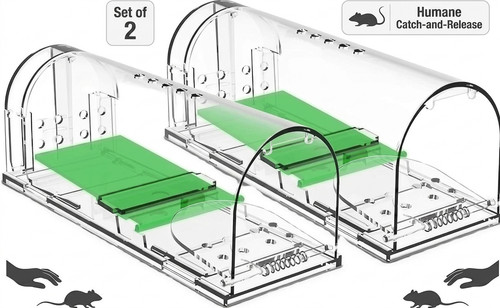 Humane mouse traps - 2x,