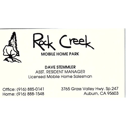 Rock creek mobile - rock, home