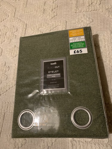 Dunelm blackout eyelet lined - blackout,