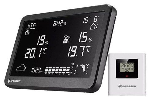 Bresser weather station radio - weather,