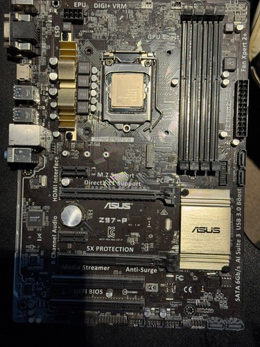 Asus z97 motherboard with - asus, z97-p