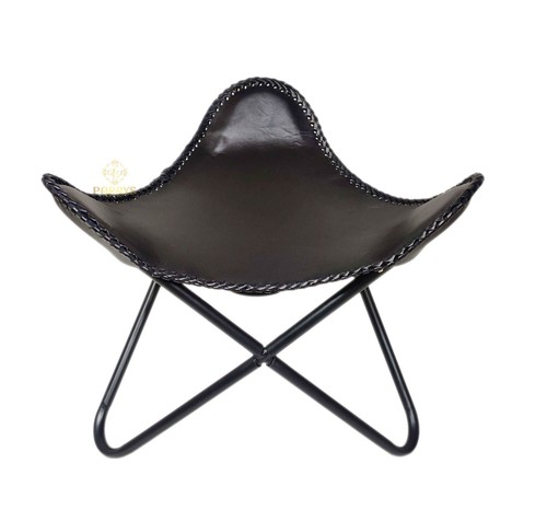 Black genuine buffalo leather - black,