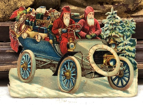 Pair santas vehicle w - pair,