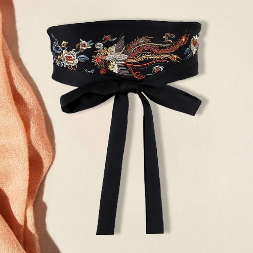 Womens wide belt sash robe - womens,