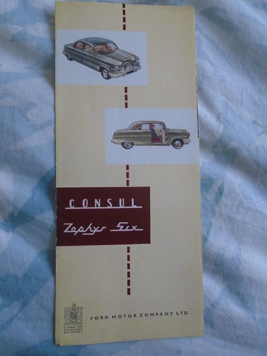 Ford consul zephyr - consul, six