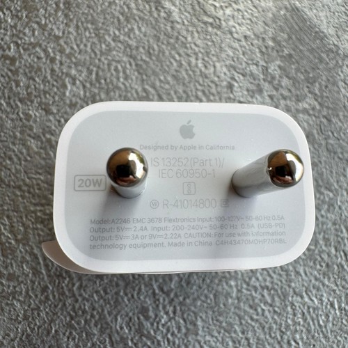 100 official apple a2246 - 100%, 20w