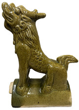 Antique Asian Dragon Roof Tile