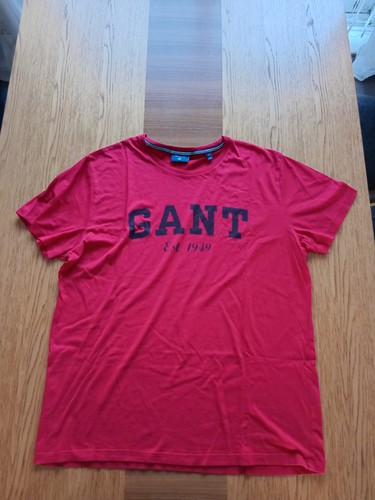 Gant mens red short sleeve - mens,