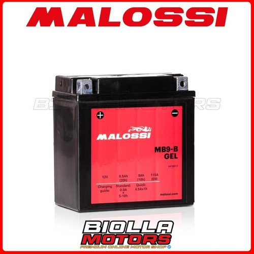 Mb9 battery malossi gel - mb9-b,