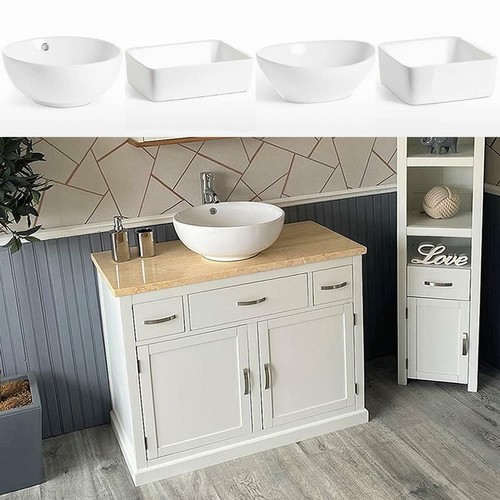 White bathroom vanity - white, |