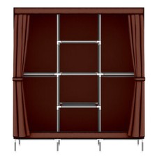 Large Fabric Canvas Wardrobe