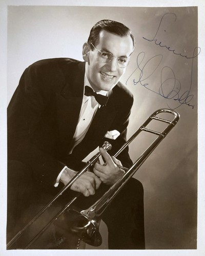 Glenn miller signed photograph - miller,