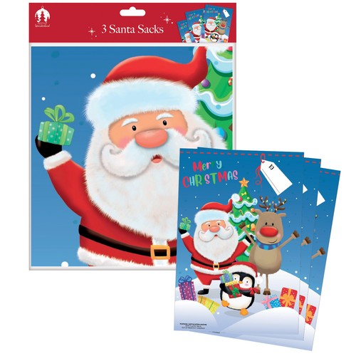 Christmas santa sacks gift bag - santa,