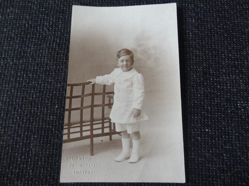 Social history postcard - history, boy