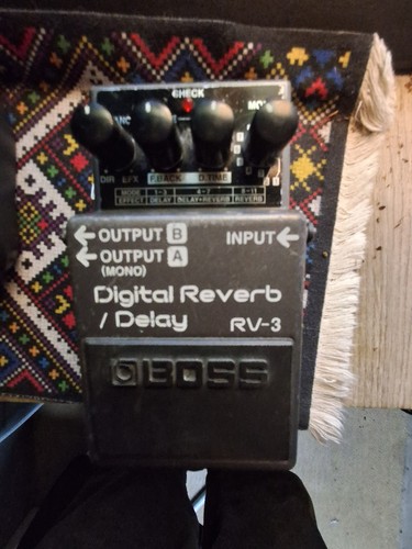 Boss digital reverb - boss,