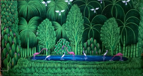 Original haitian art - 12,