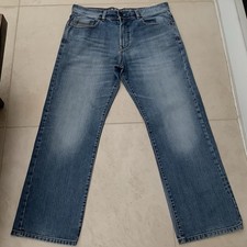 Men’s Mantaray Blue Loose Fit Jeans W34 L29