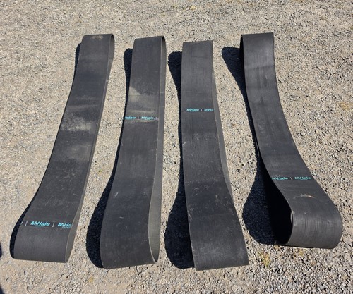 Set rubber belts mchale bale - rubber,