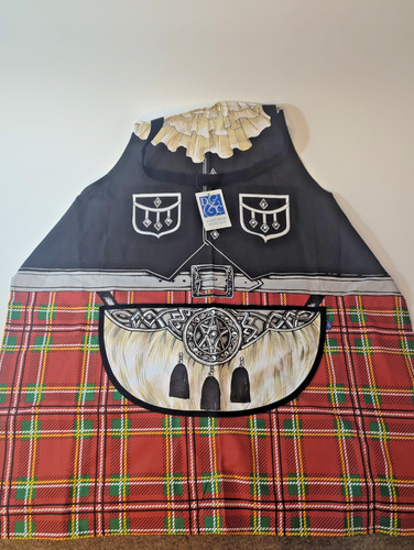 Scottish piper apron novelty - apron,