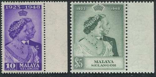 Malaya selangor 1948 silver - malaya,