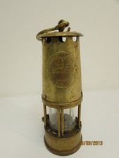 (ref1) Antique Miners Lamp Eccles Type 6