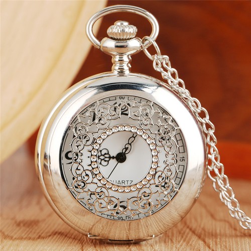 Silver hollow flower - silver,