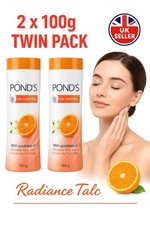 2 X 100g Ponds Oil Control Talcum Orange Peel Sun Protection Face body Powder