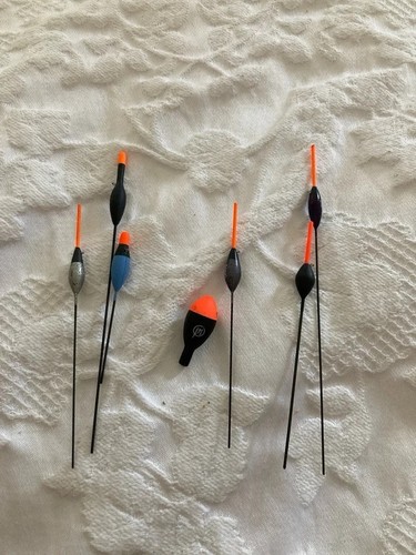 Fishing pole floats margin