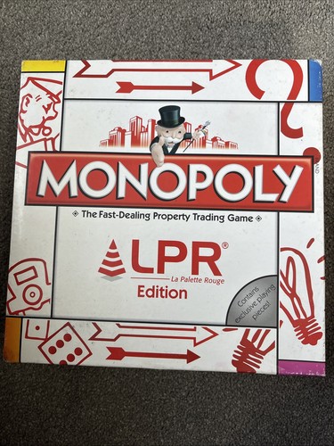 Lpr monopoly board - monopoly, game