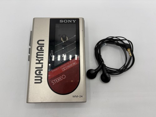 Sony walkman cassette - walkman, wm-24