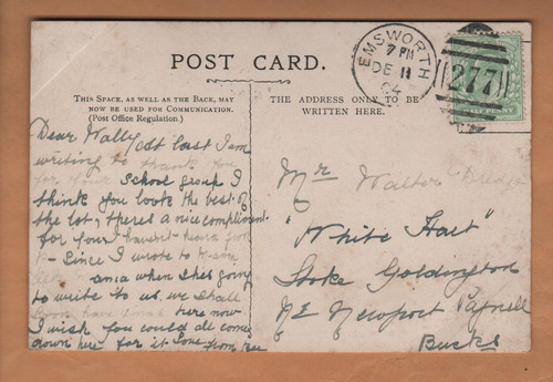 Emsworth duplex postmark 277 - duplex,