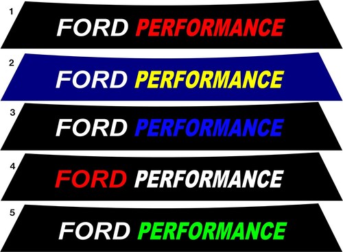 Ford performance colours - performance, 3