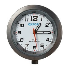 Oxford Clock Titanium - Waterproof Motorcycle Clock - OX561