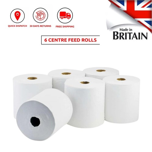 White centrefeed rolls - centrefeed,