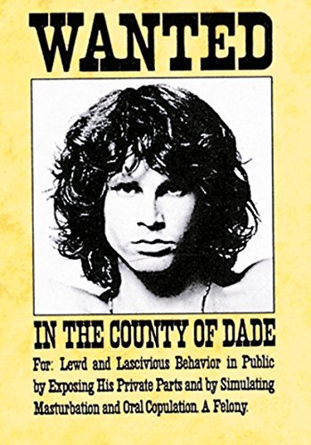 The doors wanted sign - the,