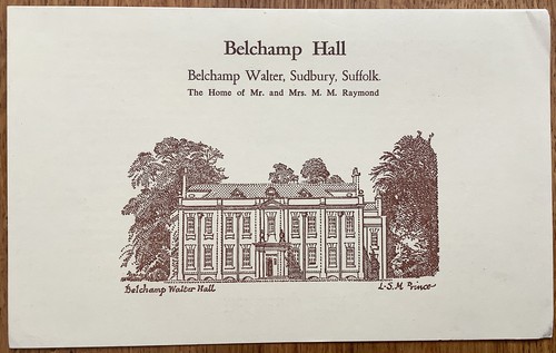 Belchamp walter hall sudbury - walter,
