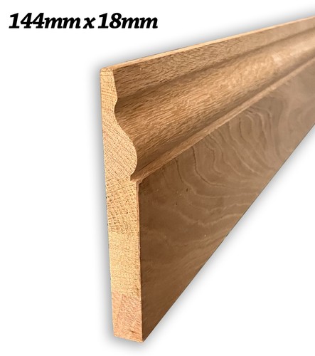 Engineered oak ogee skirting - oak,