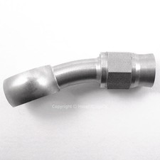 AN-3 to 7/16 UNF JIC 20 DEGREE STAINLESS STEEL BANJO EYE Brake Hose Fitting