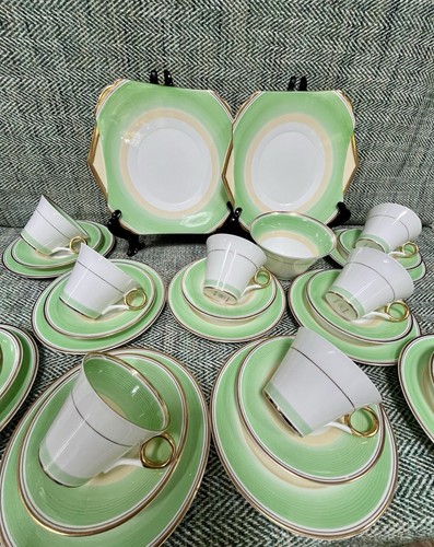 Shelley art deco tea - shelley,