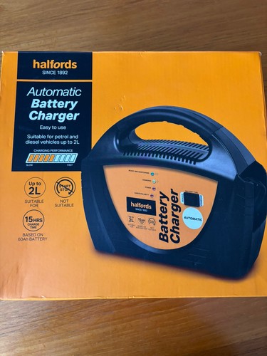 Halfords automatic battery - halfords,